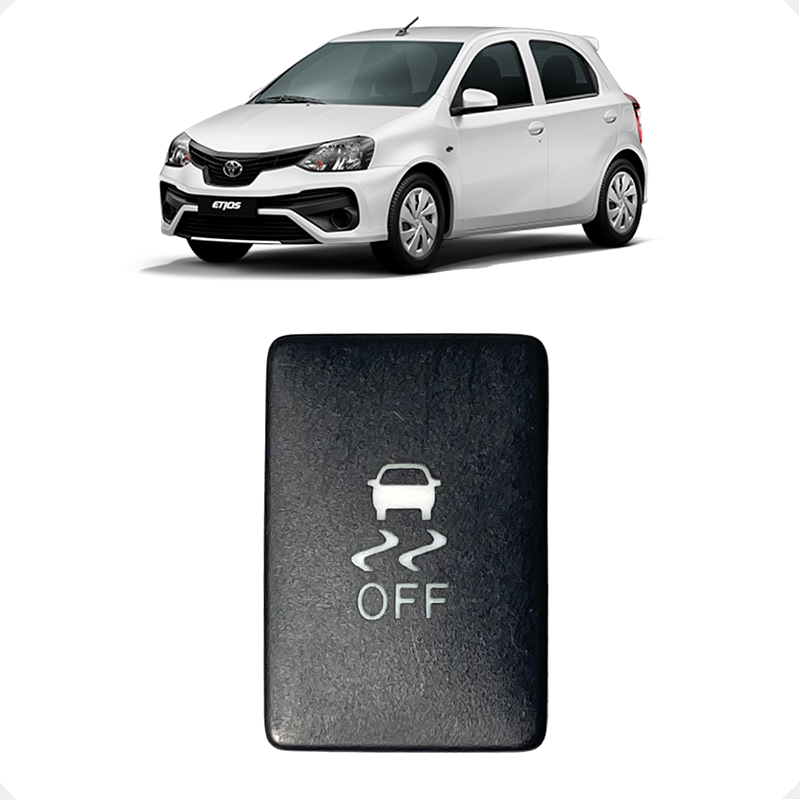 Botão Interruptor Tração Toyota Etios  2018 2019 2020