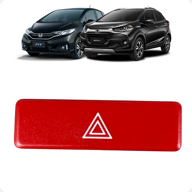 Botão Pisca Alerta Honda Hr-v Fit 2016 2017 2018 2019 a 2021