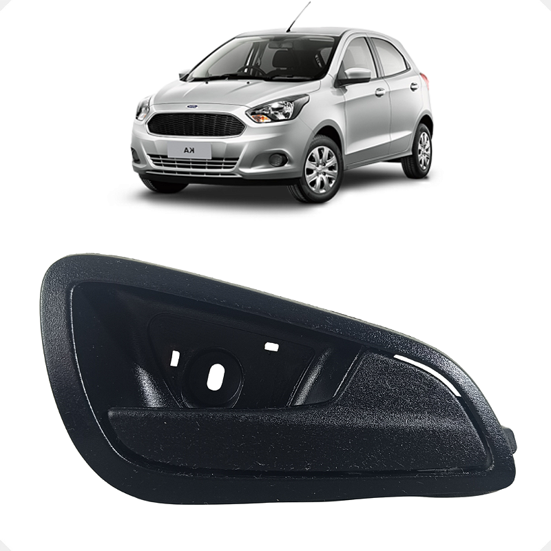 Maçaneta Interna Traseira Direita Ford Ka Sedan 2014 2021