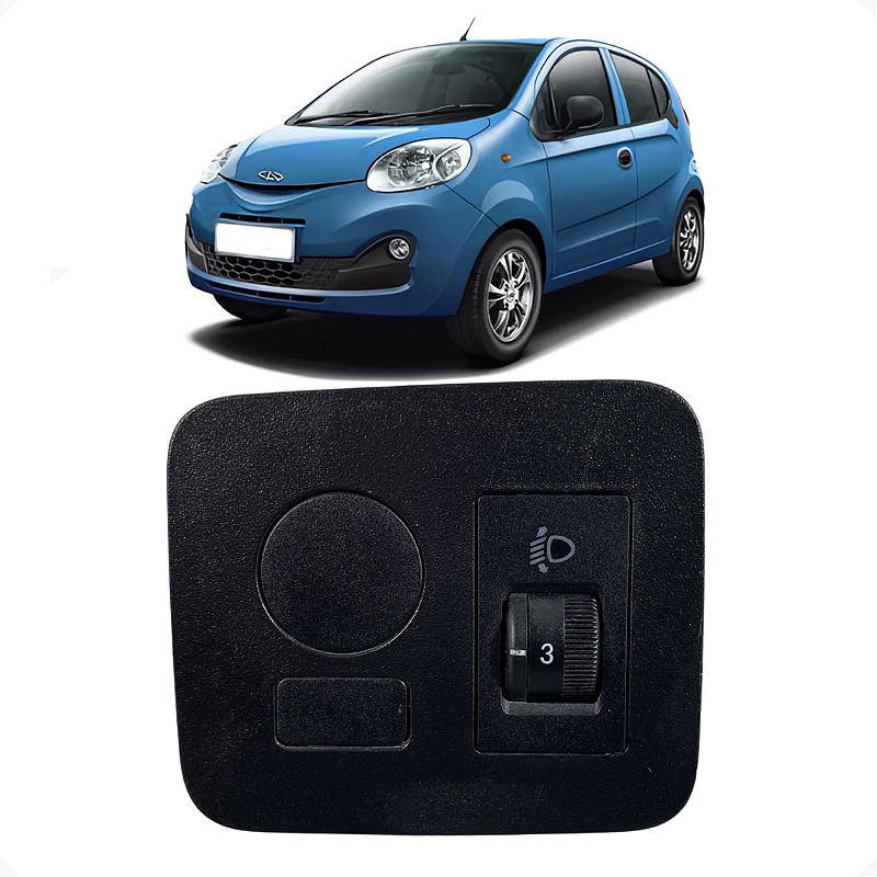 Botão Regulagem Farol Chery QQ 2017 2018 2019 2020