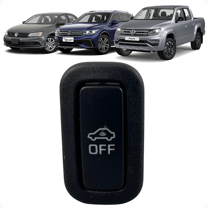 Interruptor Off Alarme Volkswagen Amarok Jetta Tiguan 2017