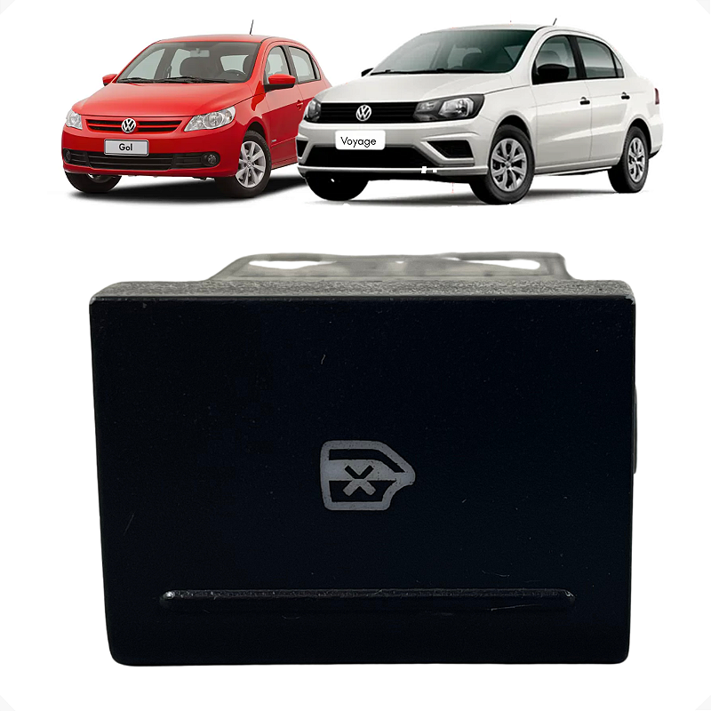 Botão Trava Vidro Traseiro VW Gol g5 g6 Voyage 2012 2013 2014