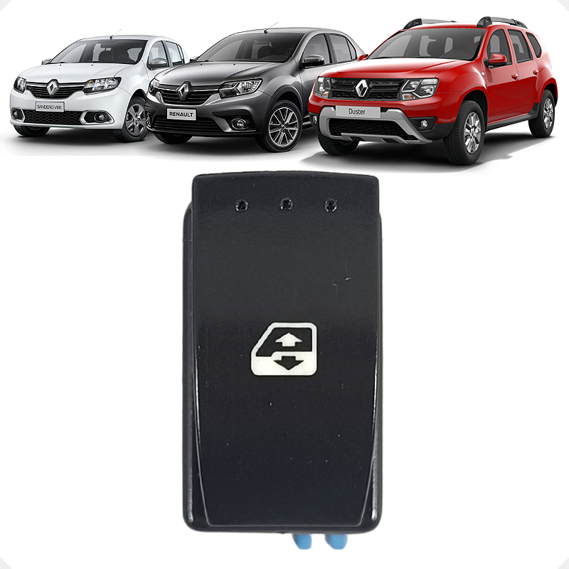 Botão Vidro Elétrico Renault Duster Logan Sandero 2012 2013