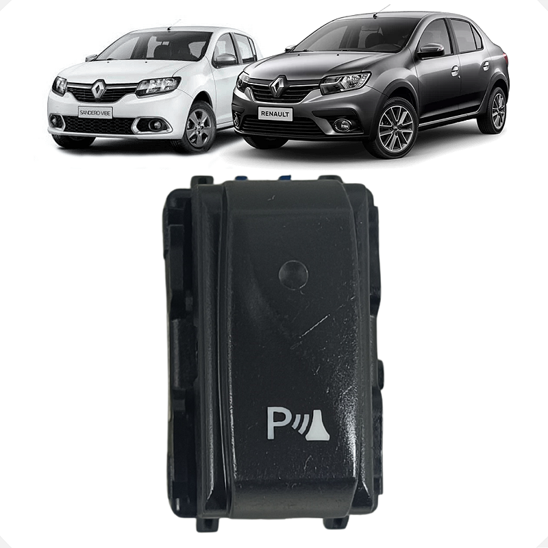 Botão Sensor Estacionamento Renault Logan Sandero 2019 2020