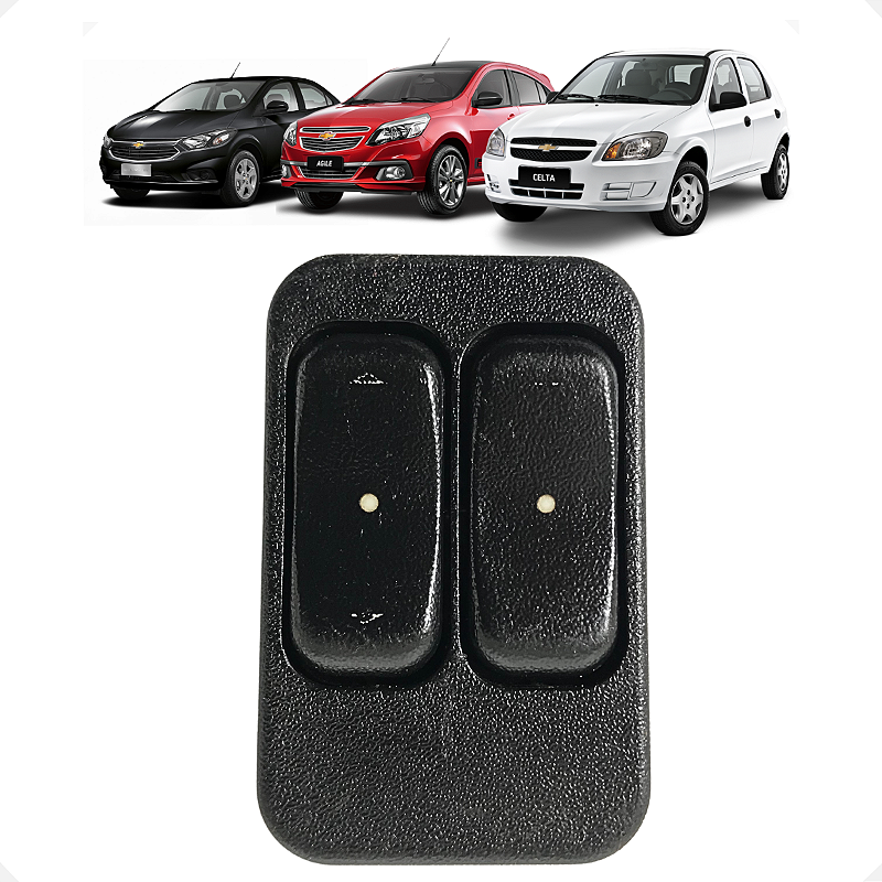 Botão Vidro Elétrico GM Agile Celta Prisma 2011 a 2017