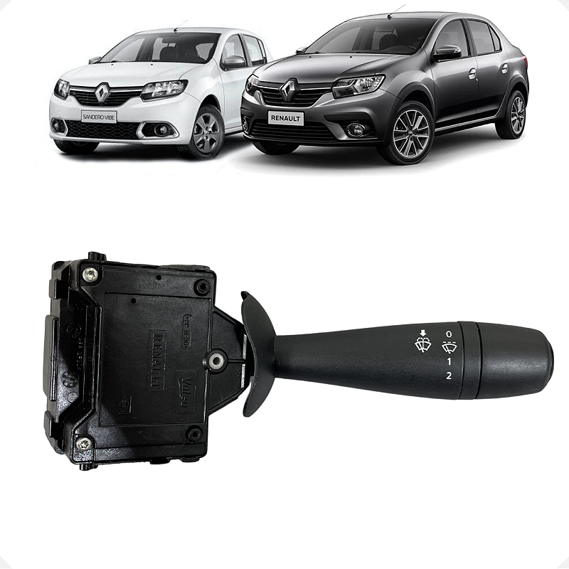 Chave Seta Limpador Renault Sandero Logan 2016 2017 a 2020