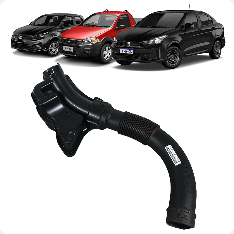 Filtro Ar C/ Mangueira Fiat Strada Argo Cronos 2018 a 2023