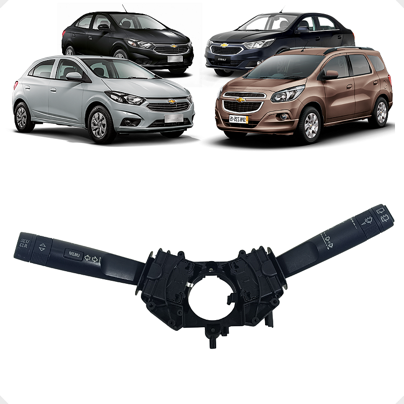 Chave Seta limpador Chevrolet Onix Prisma Cobalt Spin 2019