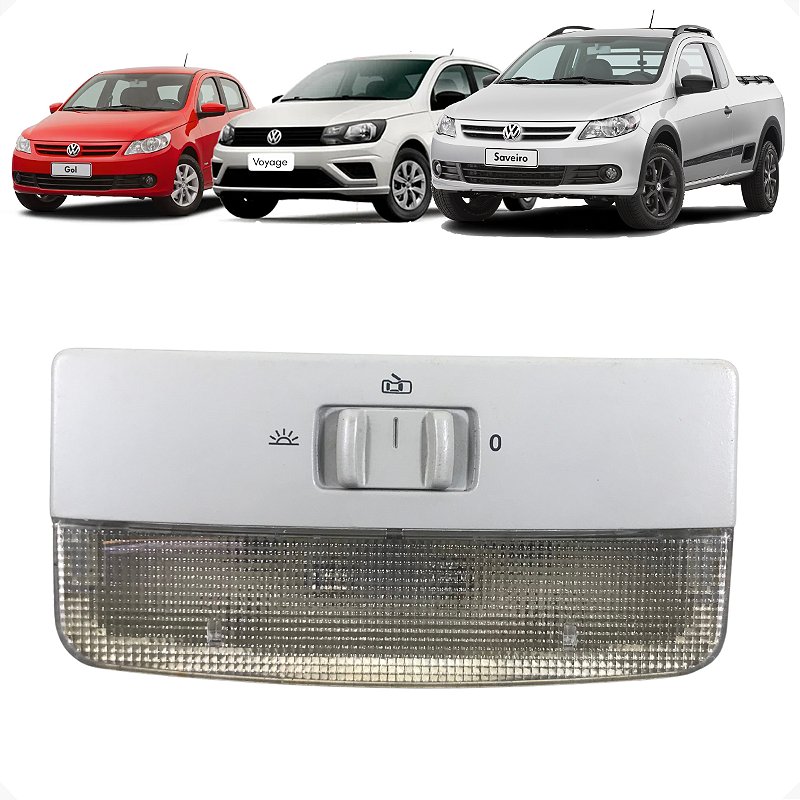 Luz Teto Volkswagen Fox Voyage Gol G5 Saveiro 2010 2011 2012