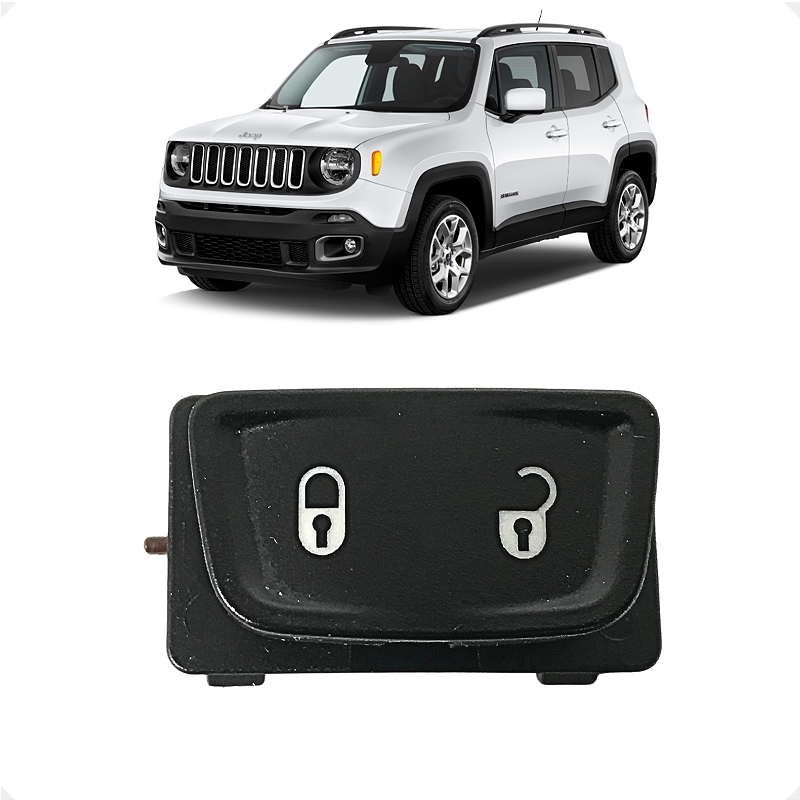 Botão Dianteiro Trava Destrava Portas Jeep Renegade 2021