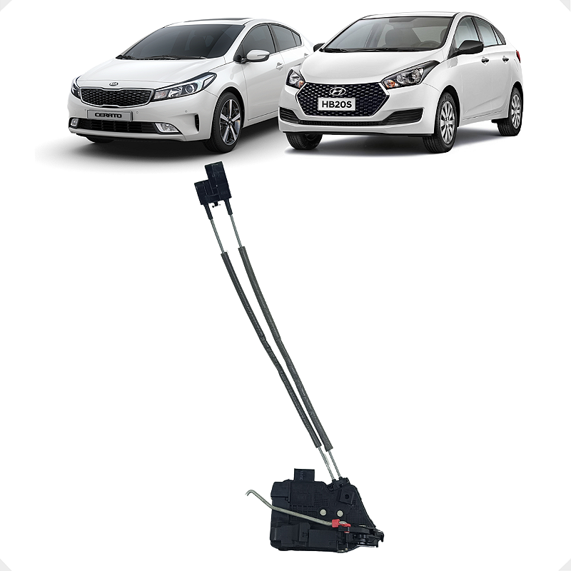 Fechadura Porta Traseira Direita Hyundai HB20 Kia Cerato
