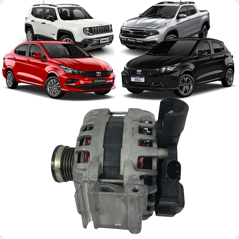 Alternador Fiat Toro Argo Cronos Jeep Renegade 2021 2022