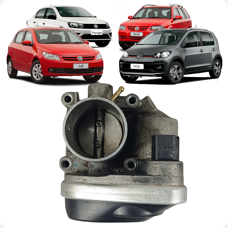 Corpo Borboleta TBI Volkswagen Gol Voyage Fox Parati 2015