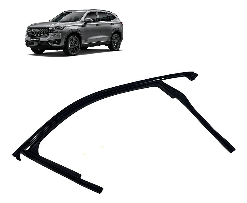 Friso Borracha Porta Dianteiro Direito Gwm Haval H6 2023 24