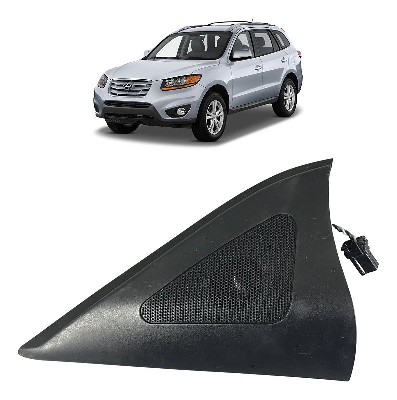 Moldura Interna Retrovisor Esquerdo Santa Fe 2010 2011 2012