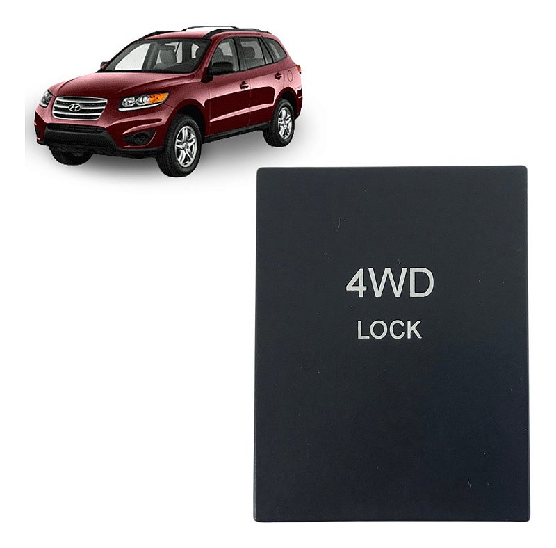 Botão Comando 4wd Lock Hyundai Santa Fé 2008 09 10 11 2012