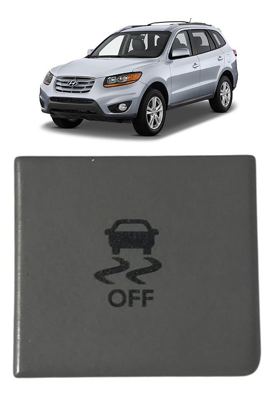 Botão Off Estabilidade Hyundai Santa Fé 2010 2011 2012