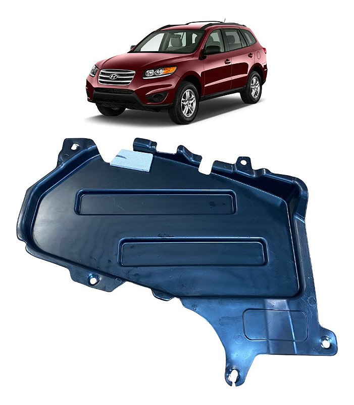 Capa Protetora Motor Hyundai Santa Fe 3.5 2010 2011 Detalhe