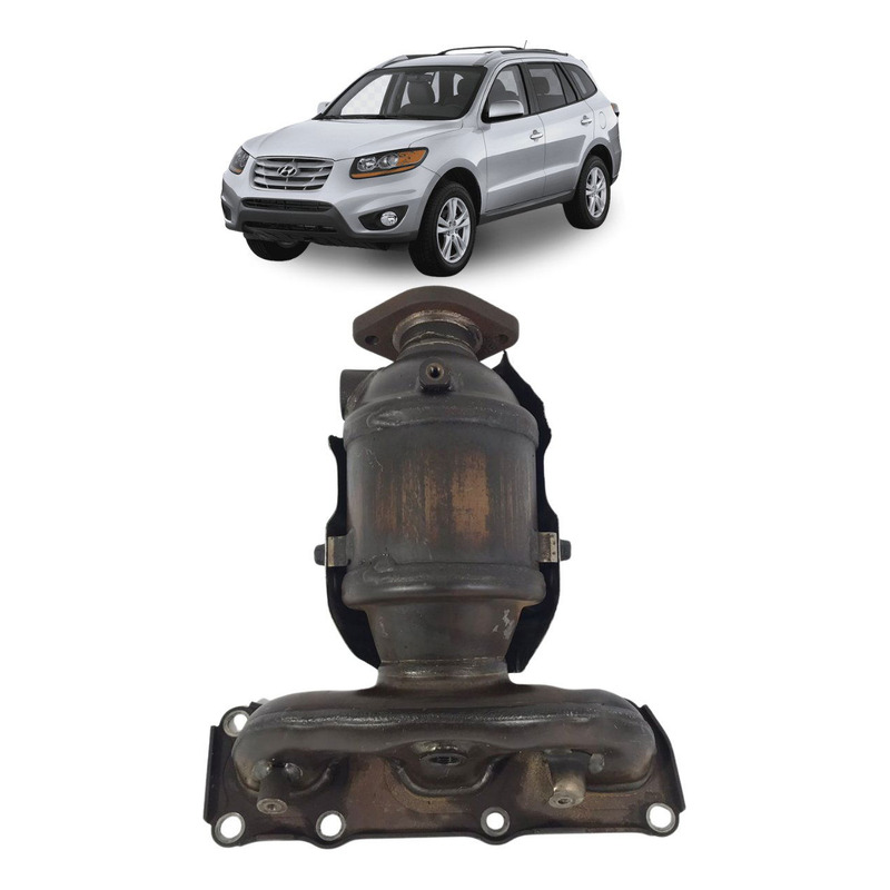 Catalizador Esquerdo Hyundai Santa Fé 3.5 2010 2011 2012,