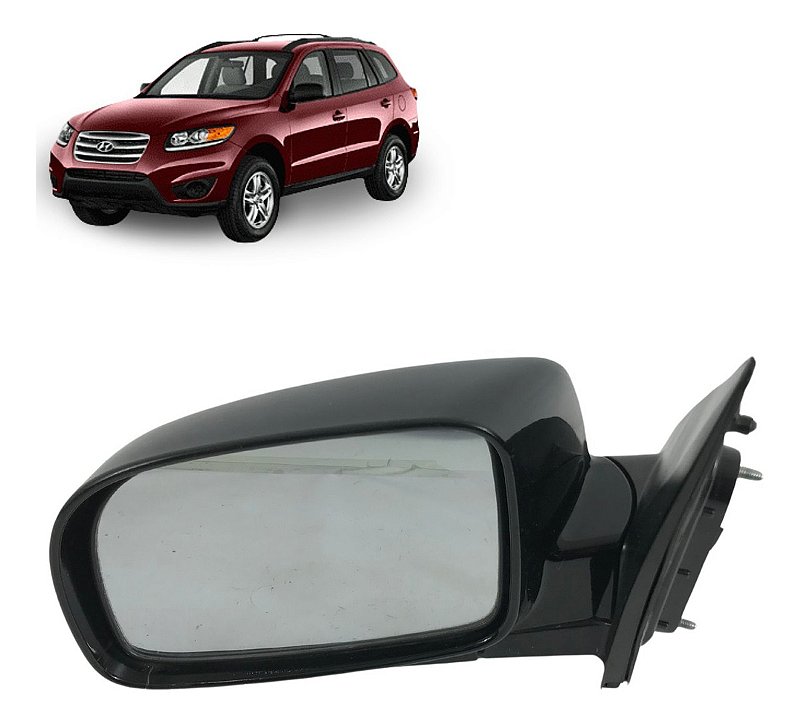 Retrovisor Elétrico Esquerdo Hyundai Santa Fé 2.7 2011 2012
