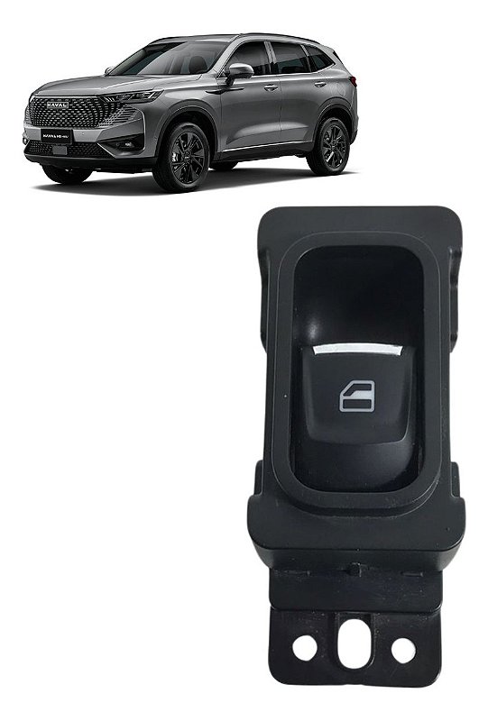 Botão Vidro Dianteiro Direito Gwm Haval H6 Premium 2023 2024