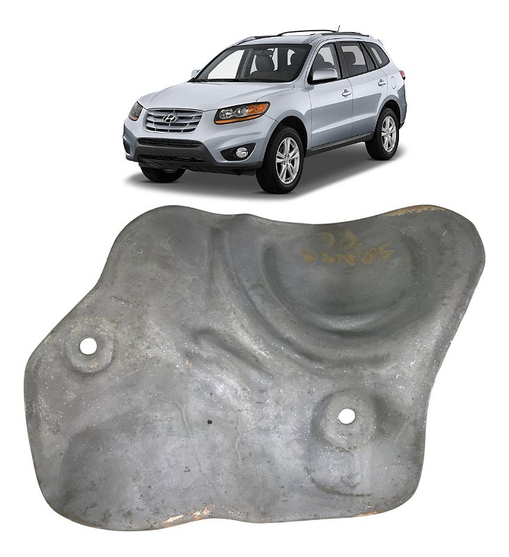 Defletor Calor Coletor Hyundai Santa Fé 2010 2011 2012