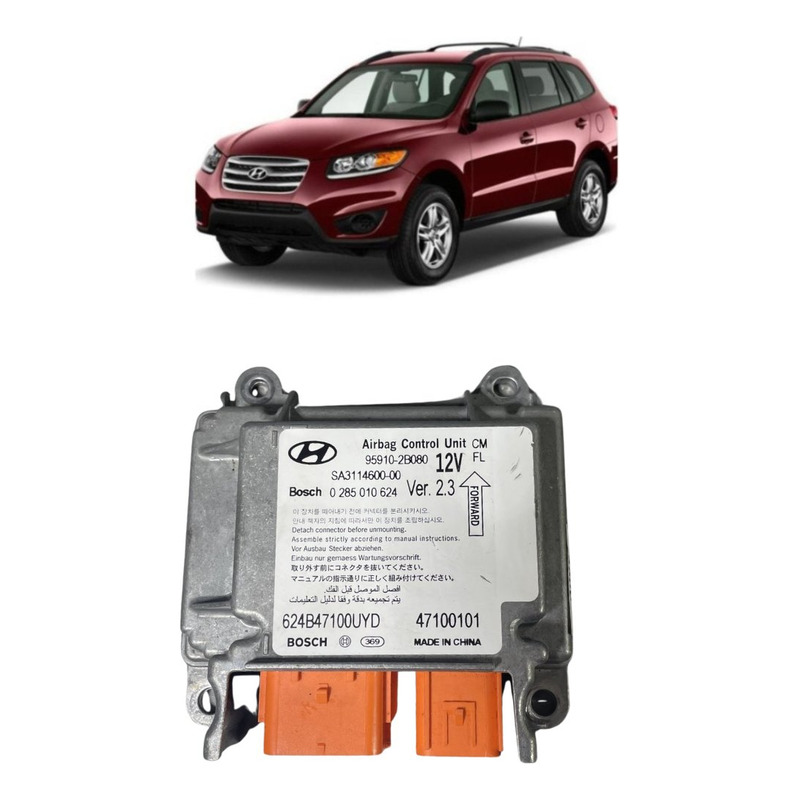 Módulo Air Bag Hyundai Santa Fe 3.5 2010 2011 2012