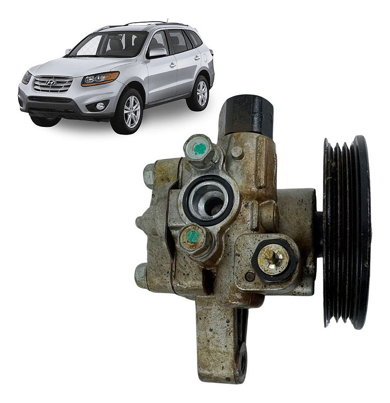 Polia Bomba Direção Hidráulica Hyundai Santa Fe 2007 A 2012