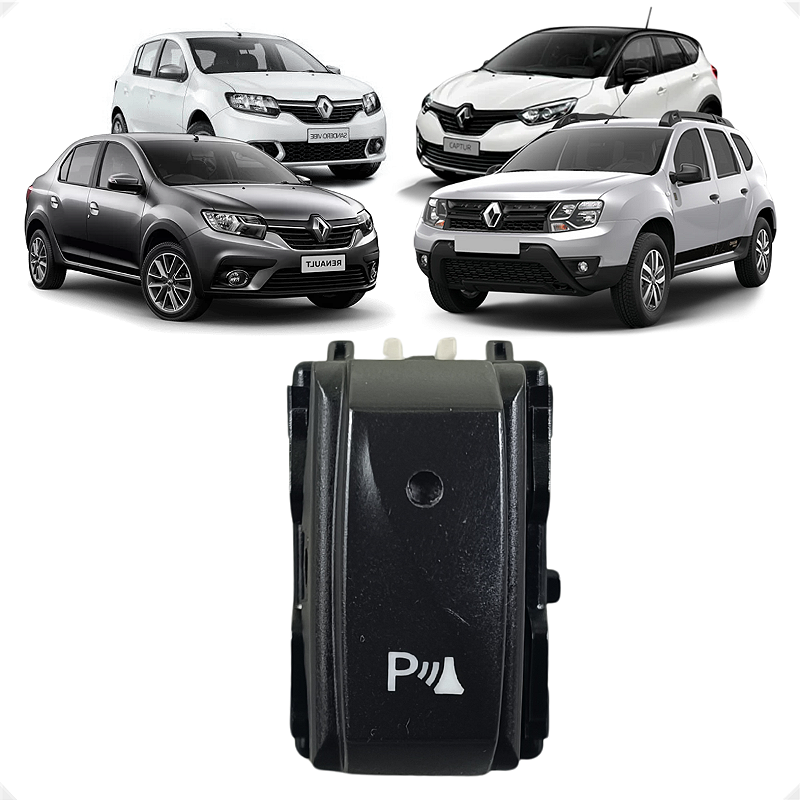 Botão Sensor Estacionamento Sandero Logan Duster Captur 2020