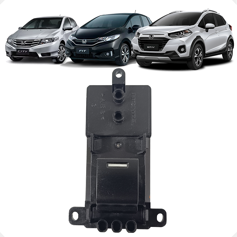 Botão Vidro Honda Fit City Wrv 2018 2019 2020 2021