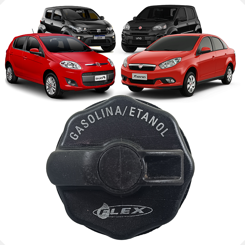 Tampa Tanque Combustível Fiat Palio Siena Strada Uno Mobi
