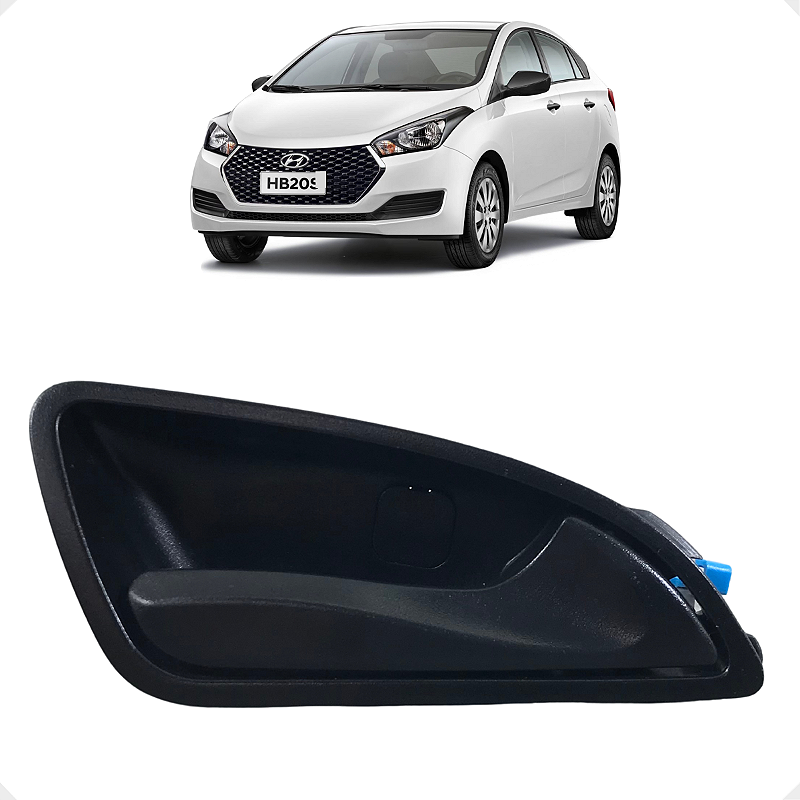 Maçaneta Interna Direita Hyundai HB20 2017 2018 2019