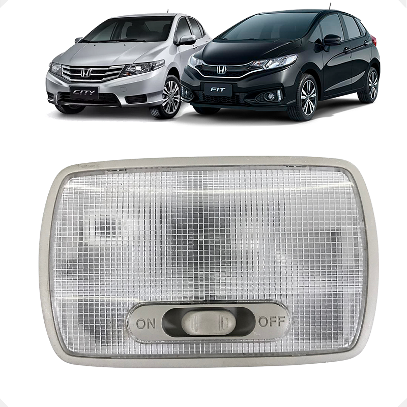 Luz Teto Cortesia Honda Fit City 2005 2006 2007 2008