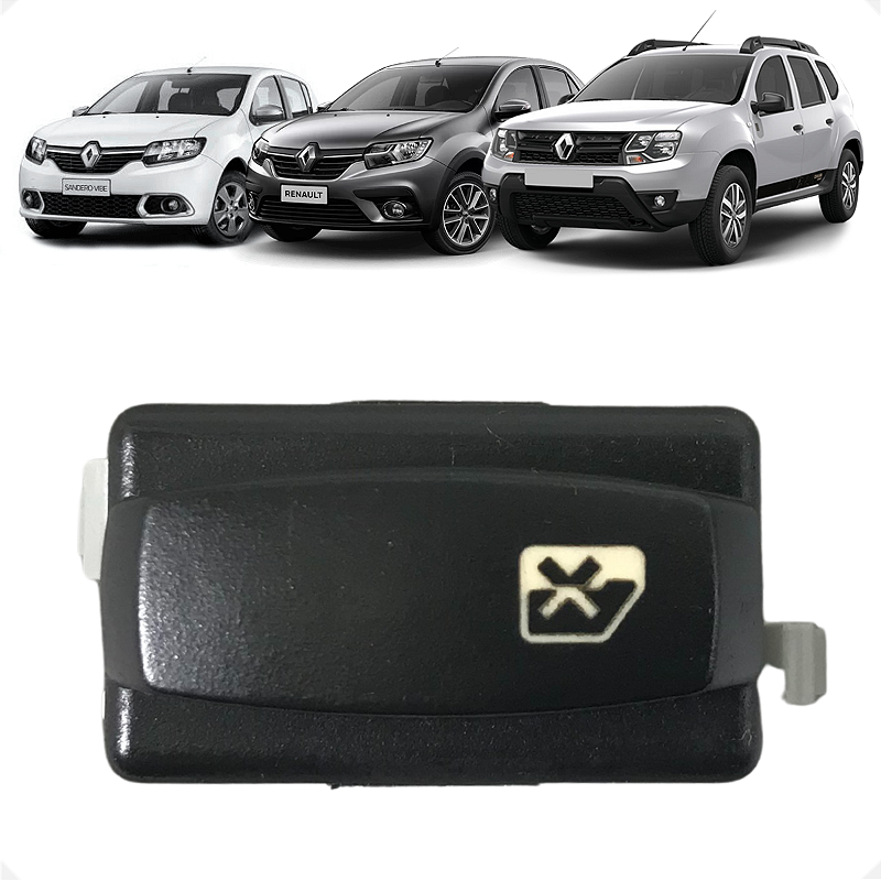 Botão Trava Vidro Renault Sandero Logan Duster 2012 2013