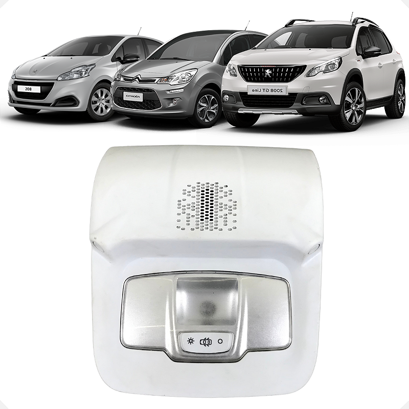 Luz Teto Cortesia Peugeot 208 2008 Citroen C4 2019