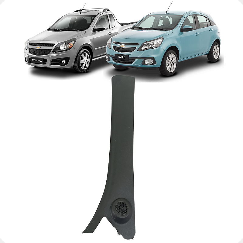 Acabamento Coluna Lateral Esquerda Gm Agile Montana 2013