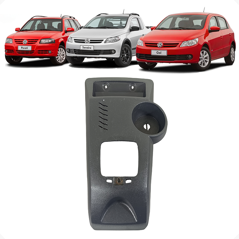 Console Central Porta Copos Vw Gol Saveiro Parati 2013 2014
