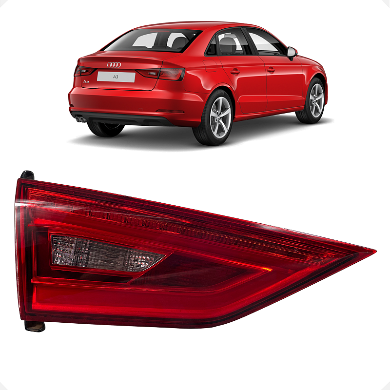 Lanterna Tampa Traseira Esquerda Audi A3 Sedan 1.4 2015