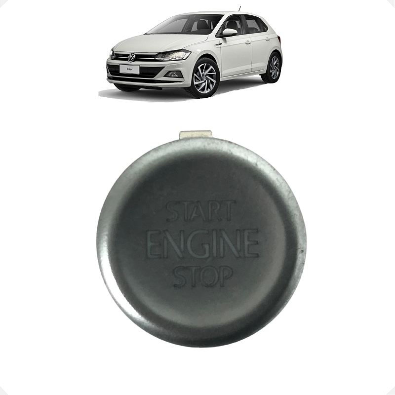 Botão Star Engine Stop VW Polo 2018 2019 2020 2021 2022