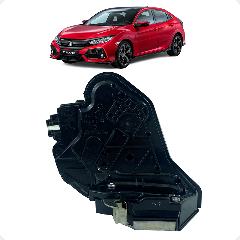 Fechadura Porta Traseira Esquerda Honda Civic G10 2020 2021