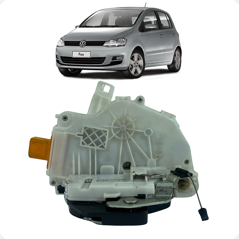 Fechadura Porta Dianteiro Esquerdo Volkswagen Fox 2020 2021