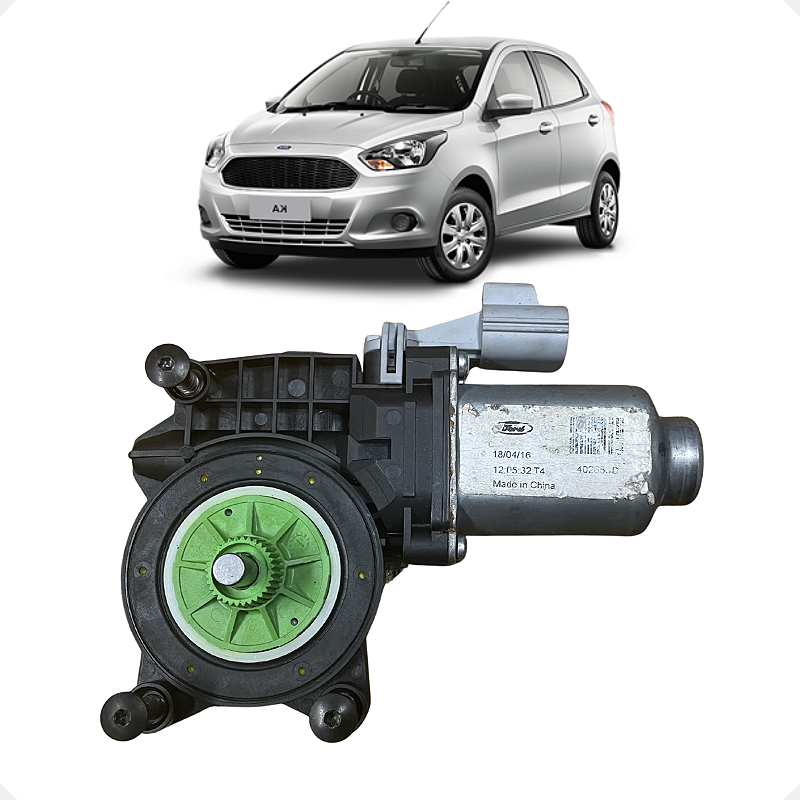 Motor Vidro Dianteiro Direito Ford Ka 2015 2016 2017 a 2020