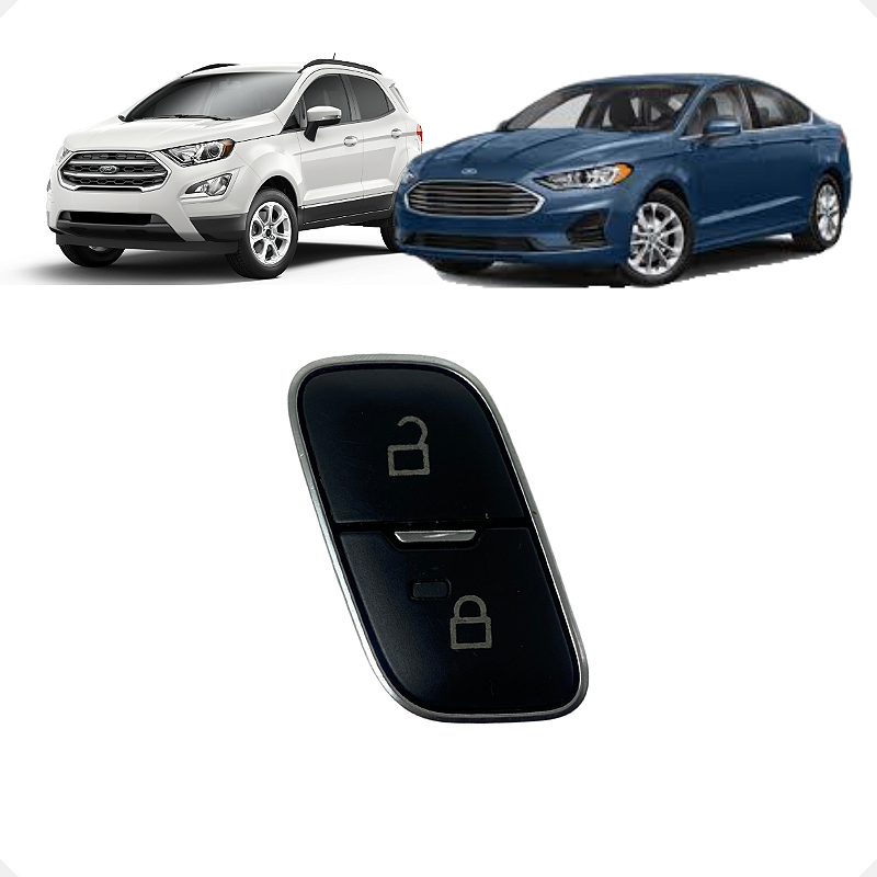 Botão Trava Destrava Porta Ford Fusion Ecosport 2020 2021