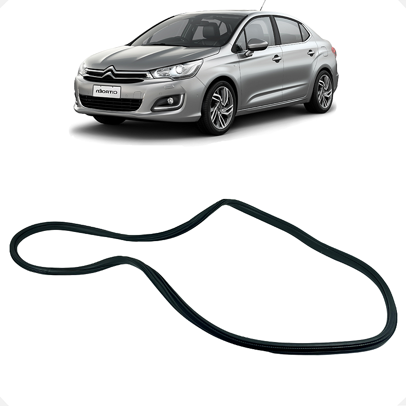 Borracha Vedação Porta Traseira Esquerda Citroen C4 2014