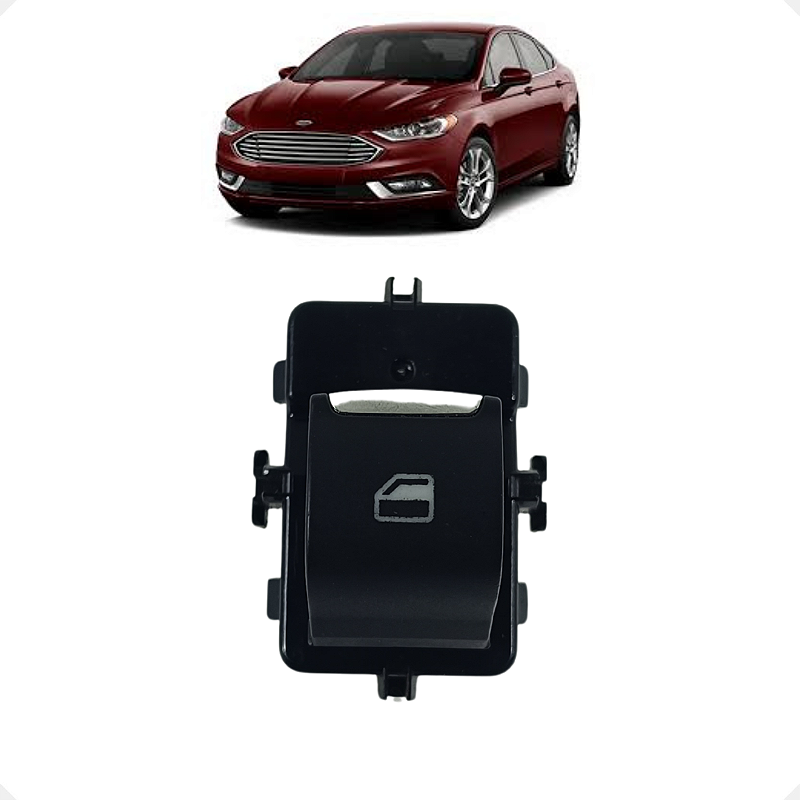 Botão Vidro Elétrico Traseiro Direito Ford Fusion 2019