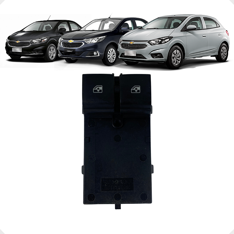 Botão Vidro Elétrico Motorista GM Cobalt Onix Prisma Spin