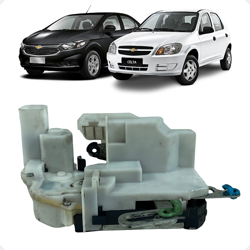 Fechadura Porta Dianteira Esquerda Gm Celta Prisma 2011 2012