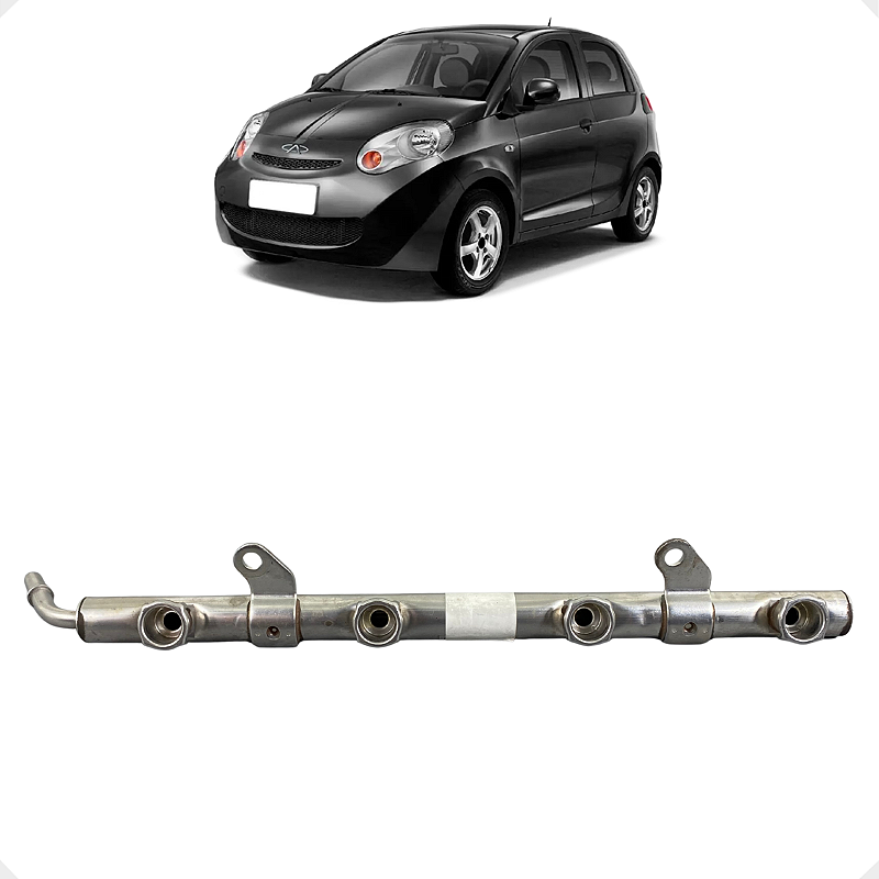 Flauta Bico Injetor Combustível Chery S-18 2010 2011 2012