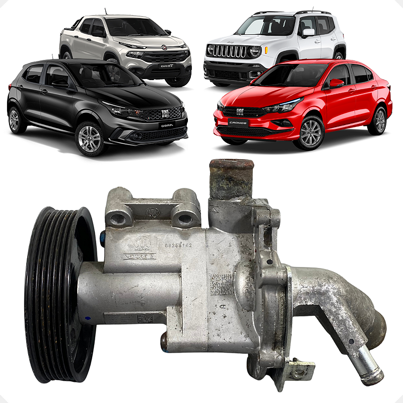 Bomba Agua Fiat Toro Argo Cronos Jeep Renegade 1.8 2022