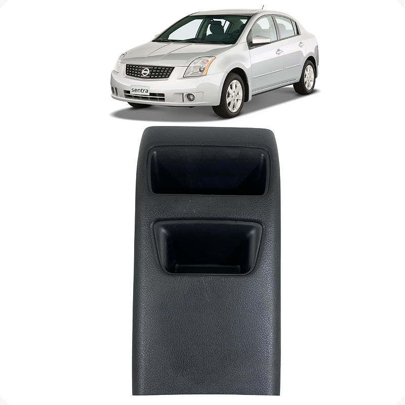 Acabamento Traseiro Console Nissan Sentra 2014 2015 2016